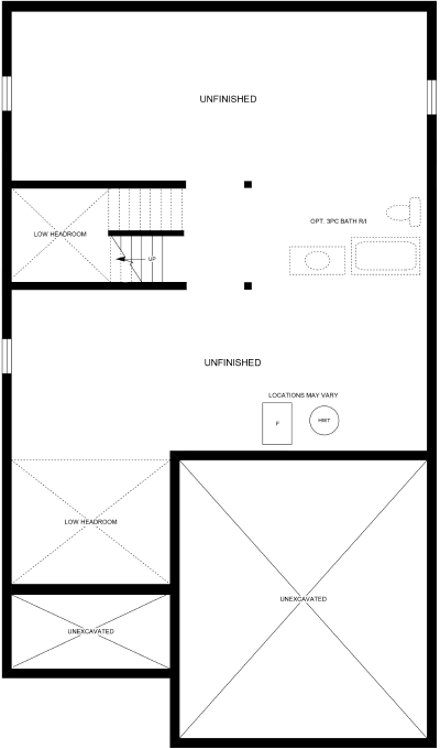 Hillcrest Basement Plan